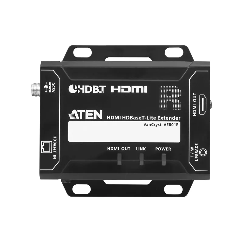 ATEN HDMI-Empfänger nur über 1 CAT5e/6 Kabel (70 m), 4K/HDBaseT-Lite (Klasse B)