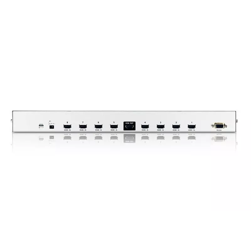 ATEN 8-Port HDMI Audio/Video Switch mit IR-Fernbedienung