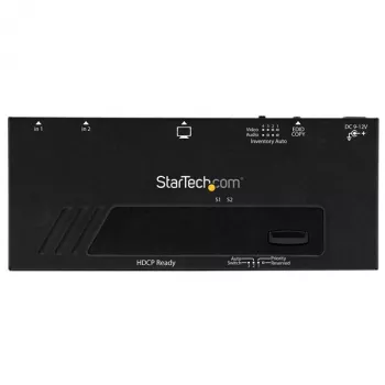 StarTech.com 2-Port HDMI Switch mit automatischer und priorisierter Umschaltung - 1080p