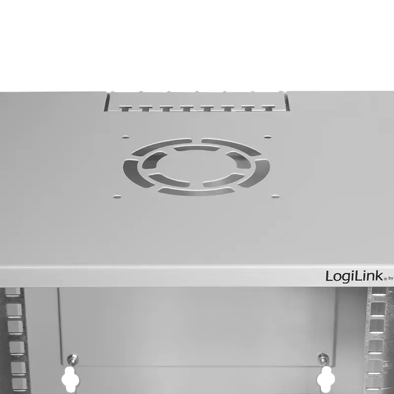 Wandmontierter Rack LogiLink W66Z30G 6U Grau 30 kg IP20