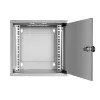 Wandmontierter Rack LogiLink W66Z30G 6U Grau 30 kg IP20