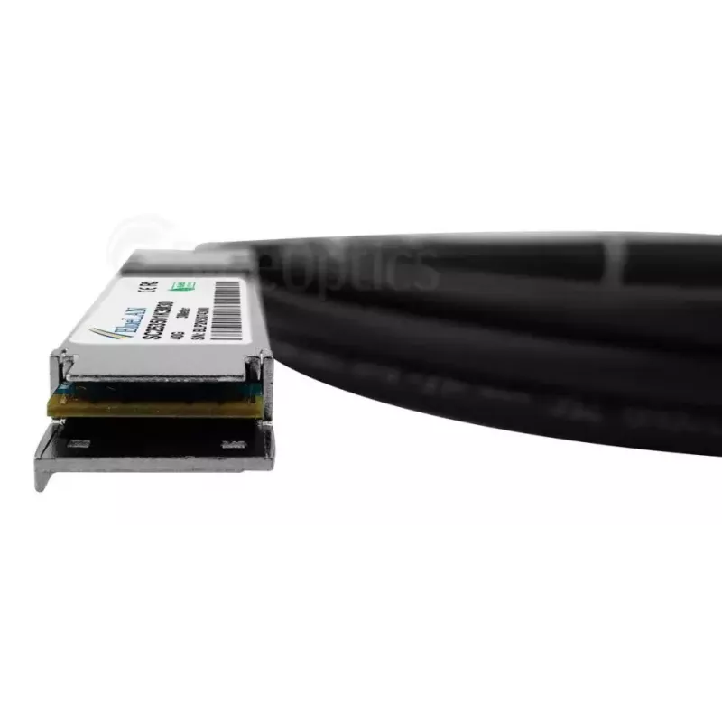 DAC-Kabel BlueOptics X4DACBL3-BL 3m QSFP 4x SFP+ Schwarz