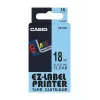Beschriftungsband Casio XR-18X1 Schwarz auf transparent