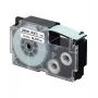 Label-making tape Casio XR-24WE1 Schwarz on white