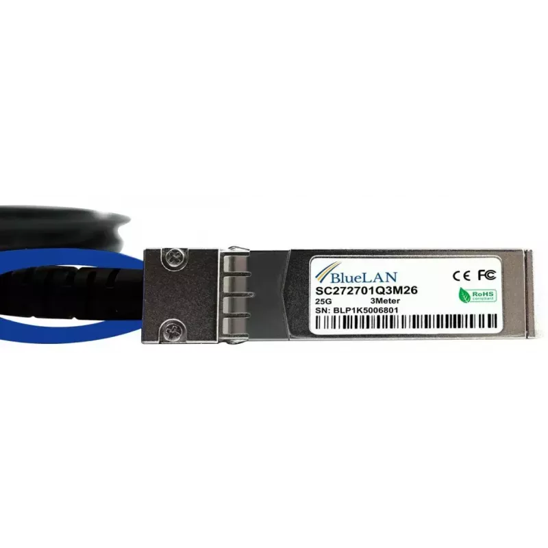 BlueOptics XXVDACBL5M InfiniBand Glasfaserkabel 5 m SFP28 Stecker Stecker