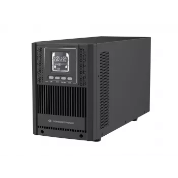 Conceptronic ZEUS52ES2K 2000VA 1800W Online Tower USV, Schuko