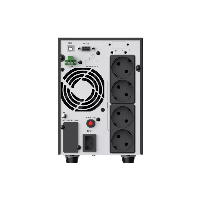 Conceptronic ZEUS52ES2K 2000VA 1800W Online Tower USV, Schuko