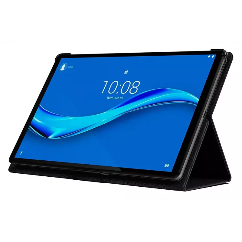 Folio-Hülle für Lenovo Tab M10 Plus FHD ZG38C02959 — Polyurethan, passend für 26,2 cm (10,3 Zoll) Bildschirm, schwarz