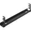 InLine Universelle Kabelführungsschiene 3-stufig (80/100/120 cm) für Untertischmontage, schwarz