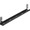 InLine Universelle Kabelführungsschiene 3-stufig (80/100/120 cm) für Untertischmontage, schwarz