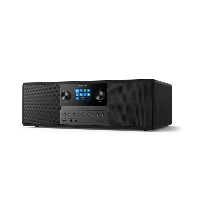 Philips TAM6805 Musiksystem mit Internetradio, DAB+, Bluetooth, CD, USB und Spotify Connect