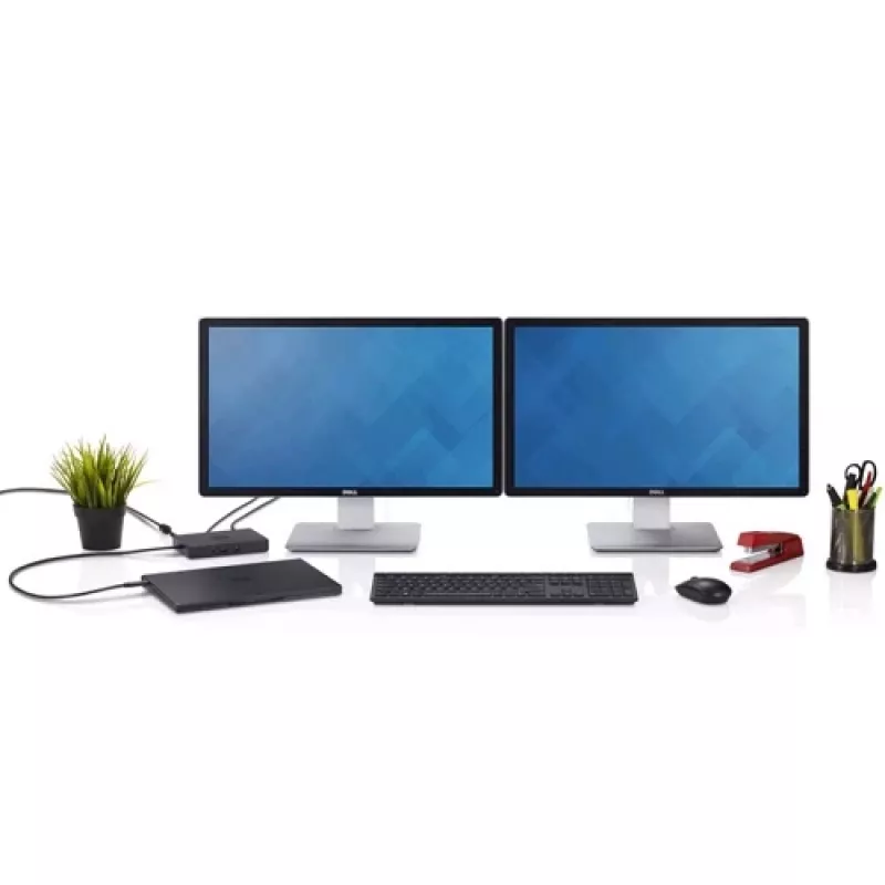 DELL 452-BCCX Laptop-Dock/Port-Replikator Kabelgebunden Schwarz