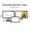 ACT USB-C 4K MST Dockingstation für 2 HDMI-Monitore, Ethernet, USB-C, 3x USB-A, PD-Passthrough und 1 Meter abnehmbares Verbindungskabel