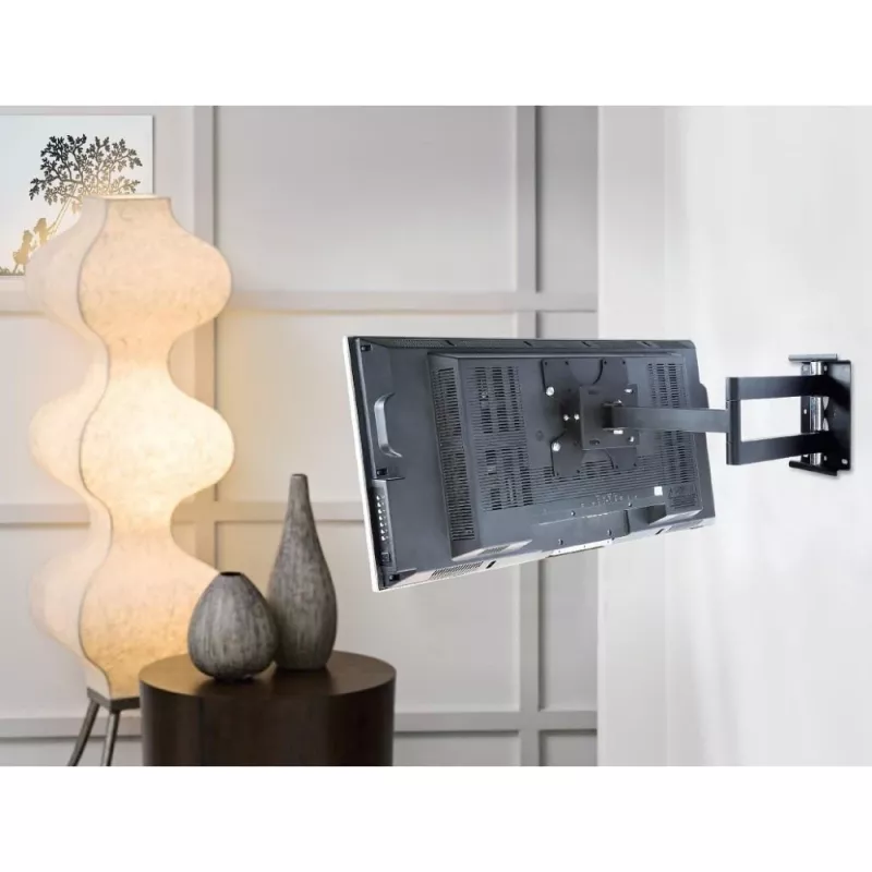 Techly Wandhalterung für LCD LED 19-37'' neigbar 2 Gelenke Schwarz ICA-LCD 2923B