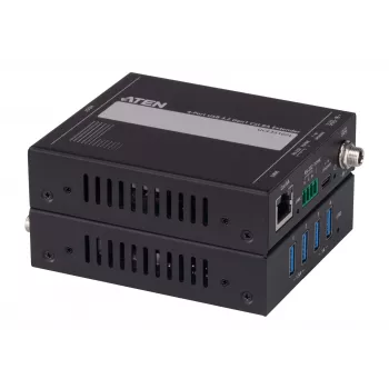 ATEN UCE33100 Netzwerk-Extender Netzwerk-Sender und -Empfänger Schwarz