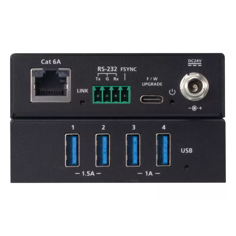 ATEN UCE33100 Netzwerk-Extender Netzwerk-Sender und -Empfänger Schwarz