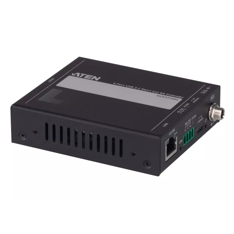 ATEN UCE33100 Netzwerk-Extender Netzwerk-Sender und -Empfänger Schwarz