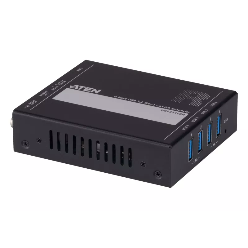 ATEN UCE33100 Netzwerk-Extender Netzwerk-Sender und -Empfänger Schwarz