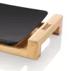 Tisch-Kochplatte Princess 103026 Table Chef Pure Black Aluminium Bamboo Schwarz 220W