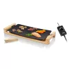 Tisch-Kochplatte Princess 103026 Table Chef Pure Black Aluminium Bamboo Schwarz 220W