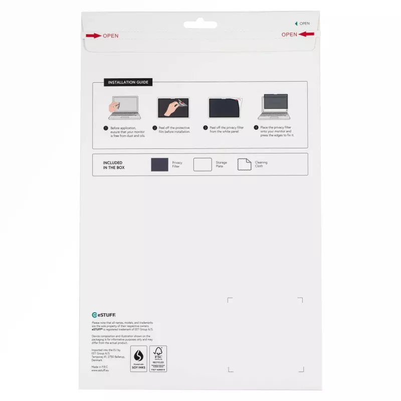 eSTUFF GLBW10244175 Blickschutzfilter