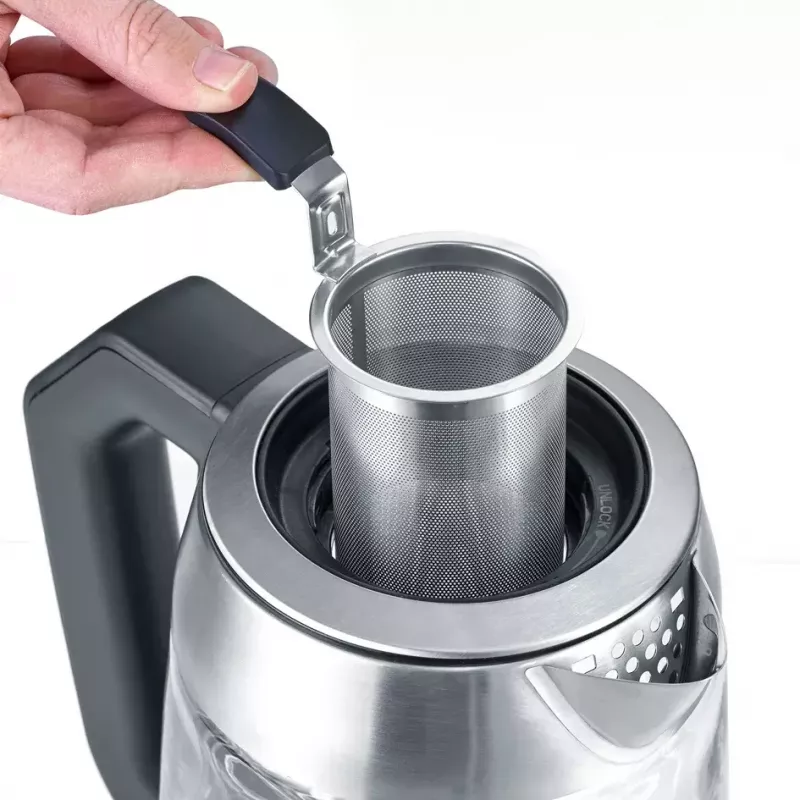 Wasserkocher Severin 1,7 L 3000 W Schwarz Edelstahl
