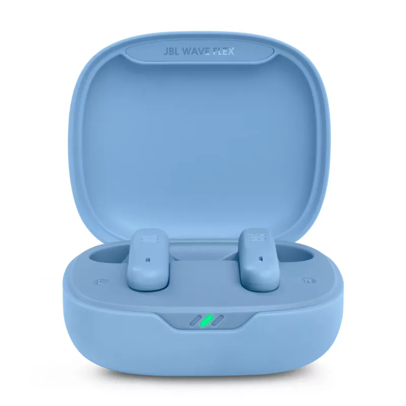 JBL Wave Flex Headset True Wireless Stereo (TWS) In-Ear Anrufe/Musik/Sport/Alltag Bluetooth Blau