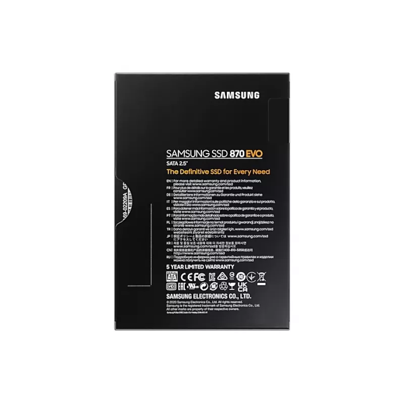 Samsung 870 EVO 500 GB 2.5 Zoll Serial ATA III V-NAND MLC