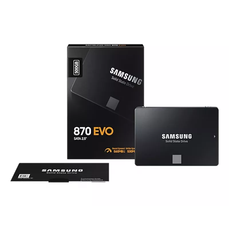 Samsung 870 EVO 500 GB 2.5 Zoll Serial ATA III V-NAND MLC