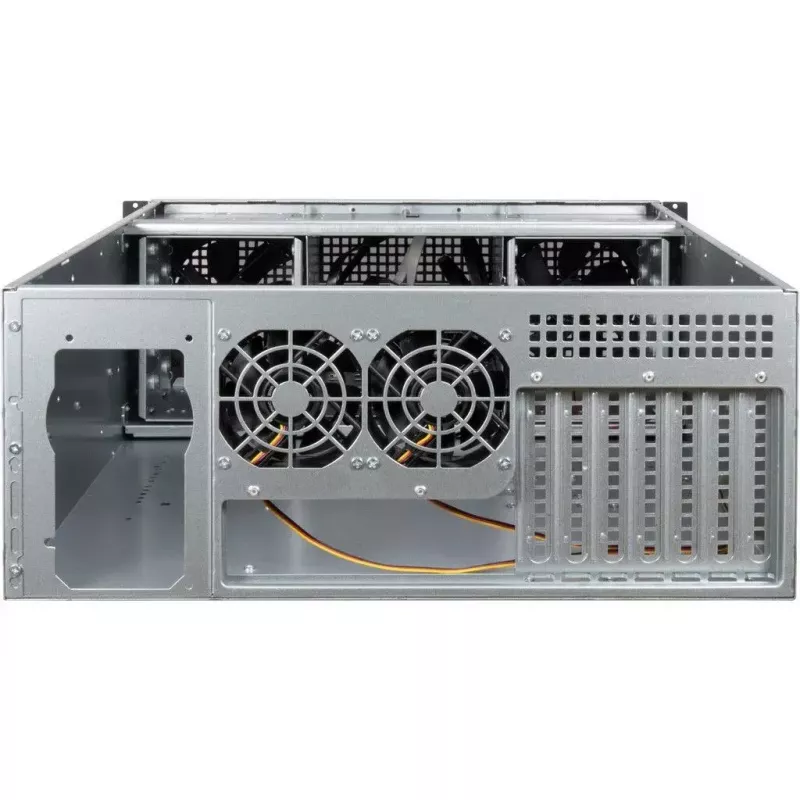 Servergehäuse Inter-Tech 4U 40255 Rack Schwarz, Grau