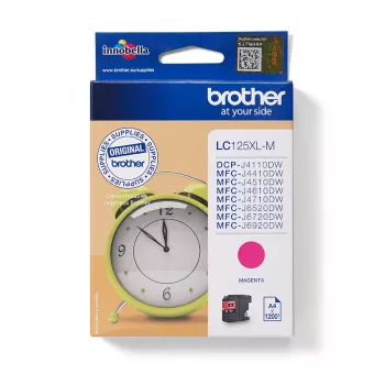 Brother LC125XLM Tintenpatrone 1 Stk. Original Extra (Super) High Yield Magenta