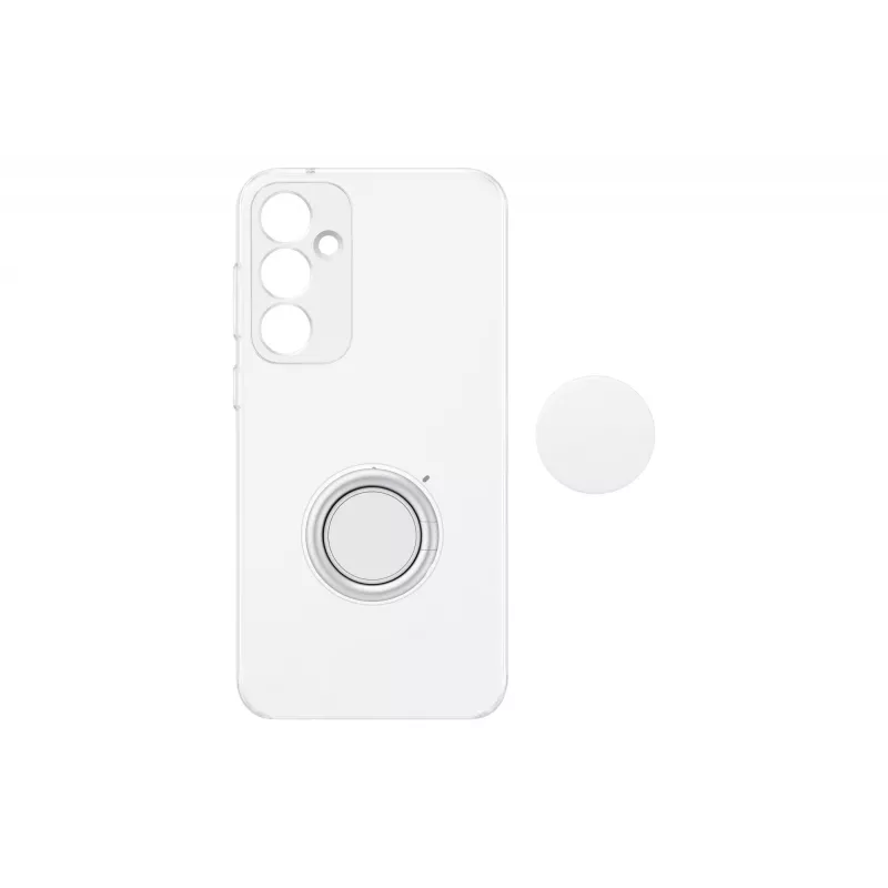Handyhülle Samsung Galaxy S23 FE transparente Hülle für 16,3 cm (6,4 Zoll) EF-XS711CTEGWW