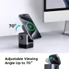 Ladegerät UGREEN 45775 — kabelloses AC-Schnellladegerät für den Innenbereich, universell, 1× USB-C, schwarz/grau
