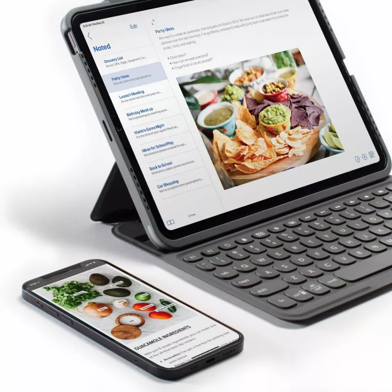 ZAGG Pro Keys Tastatur Universal Bluetooth QWERTY Englisch Grau