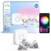 Philips Hue White and Colour Ambience Essential Starter-Kit: 3 GU10 Smart-Lampen (345 lm)