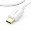 Hama 00201590 USB-Kabel USB 2.0 1 m USB C Weiß