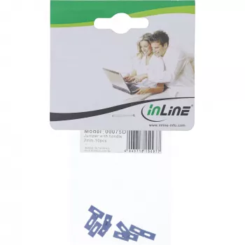 InLine-Jumper mit Lasche, 10 Stück, für Vintage-PC/Server-Platinen und Schnittstellenkarten
