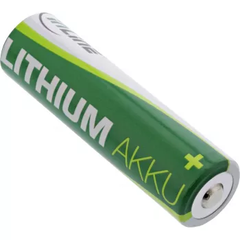 InLine Lithium-Ionen-Akku 3000mAh 18650 3,7V Wiederaufladbar