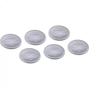 Knopfzelle InLine CR2025 3V Lithium 6er-Pack