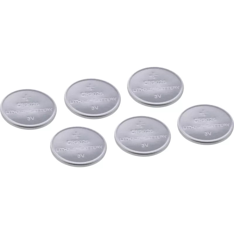 Knopfzelle InLine CR2025 3V Lithium 6er-Pack
