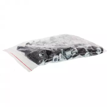 InLine Kafigmuttern-Set M6 50 Kafigmuttern + 50 Unterlegscheiben + 50 Schrauben