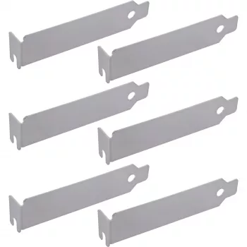 InLine PCI / PCI-E / ISA Low-Profile-Blenden für Erweiterungskartensteckplätze, 6 Stk.