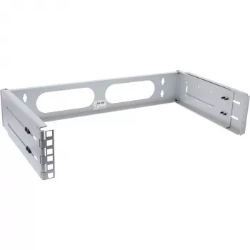 InLine 19 Zoll klappbarer Rack, 2HE, 24-40cm Tiefe, grau