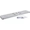 InLine 19 Zoll klappbarer Rack, 2HE, 24-40cm Tiefe, grau