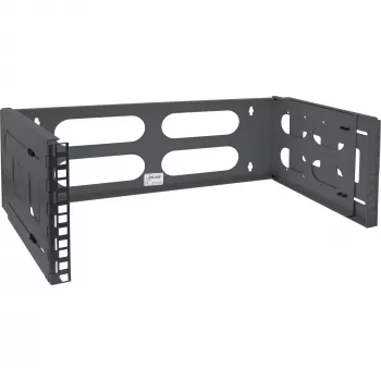 InLine 19 Zoll klappbares Rack, 4U, 24-40 cm Tiefe, schwarz