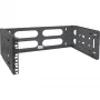 InLine 19 Zoll klappbares Rack, 4U, 24-40 cm Tiefe, schwarz