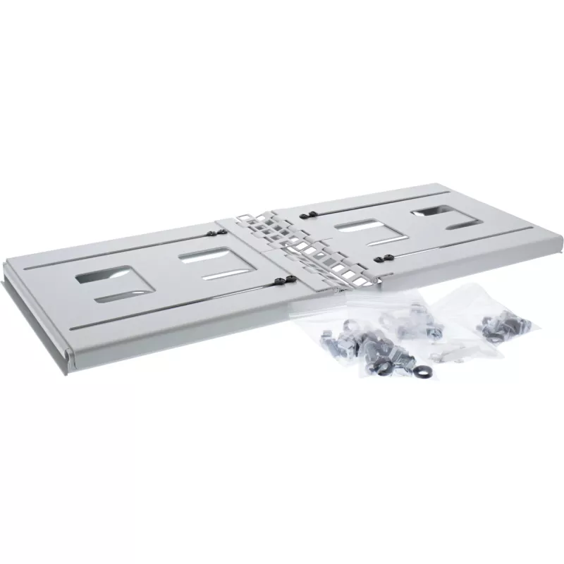 Wandmontagerack InLine 19 Zoll 4HE 24–40 cm Tiefe grau