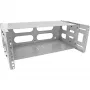InLine 19 Zoll klappbares Rack, 4HE, 24-40cm Tiefe, mit Abdeckung, grau