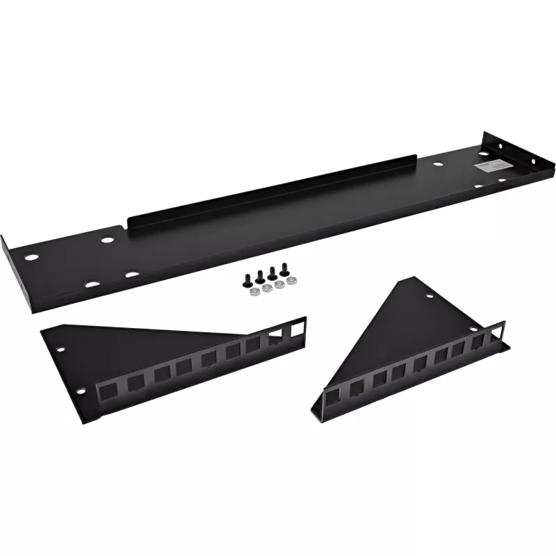 InLine 19 Zoll Rack für Untertischmontage, 3HE, schwarz