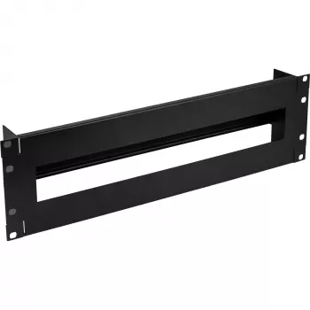 InLine 19 Zoll Sicherungsleiste 3U, mit Hutschiene, schwarz